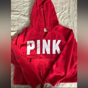 Red PINK Hoodie